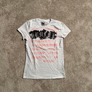 WHITE HURLEY "SPRAYPAINT" TEE
